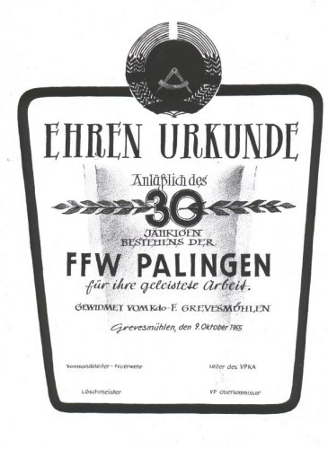 urkunde 1955